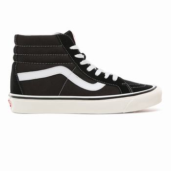 Férfi Vans Anaheim Factory Sk8-Hi 38 DX Magasszárú Cipő VA3169502 Fekete